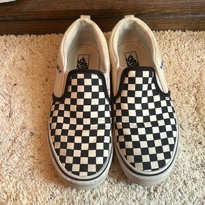 Vans - black and white checkered